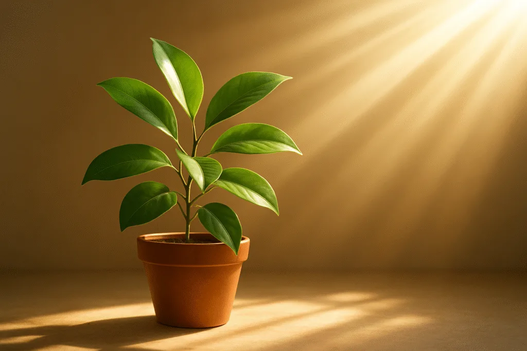 Cómo identificar si tu planta recibe demasiada luz