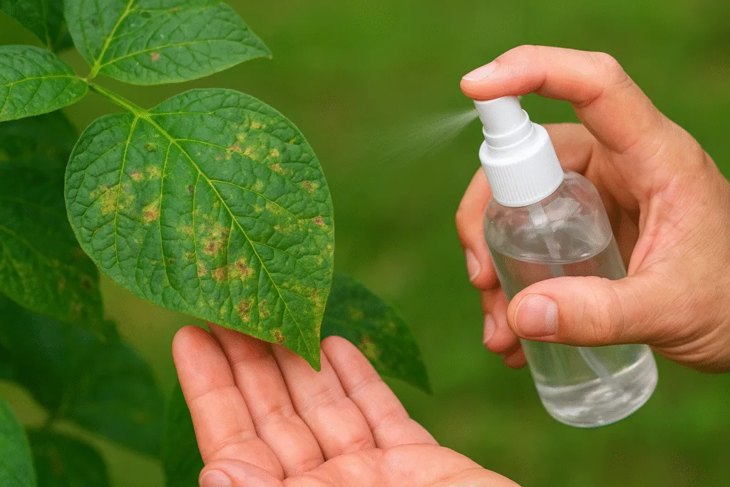 Cómo identificar y tratar hongos en las hojas de forma natural