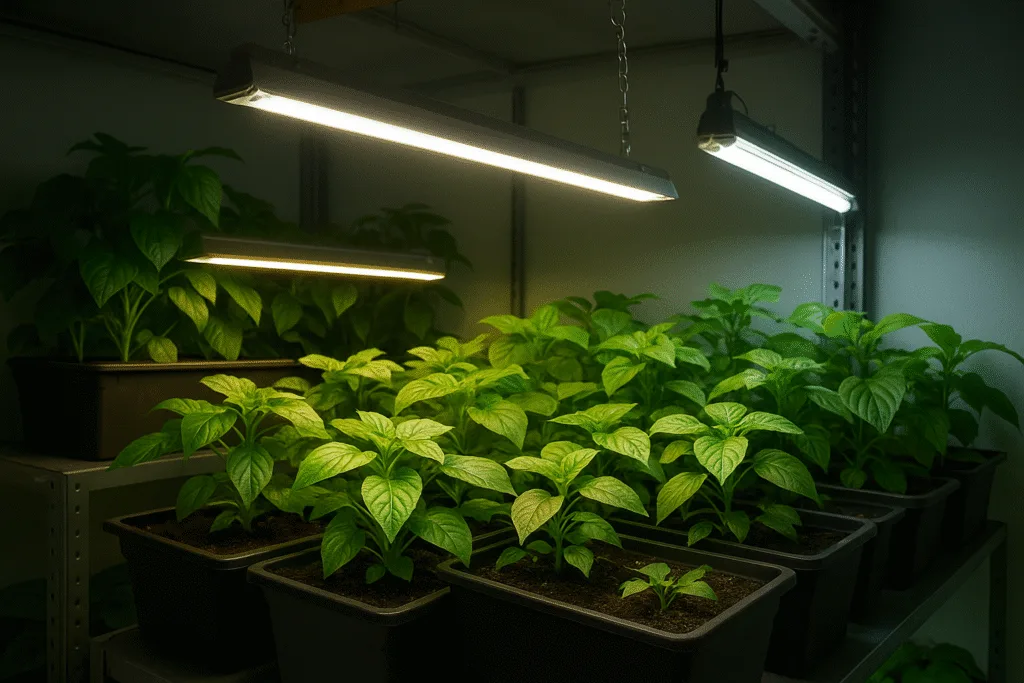 Cultivo eficiente: Cómo usar luz artificial para tus plantas Cómo usar luz artificial para tus plantas