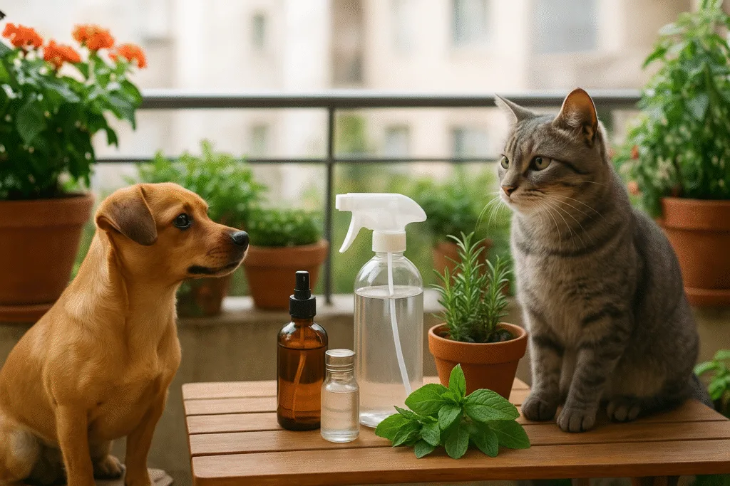 Recetas de repelente natural para plantas pet friendly