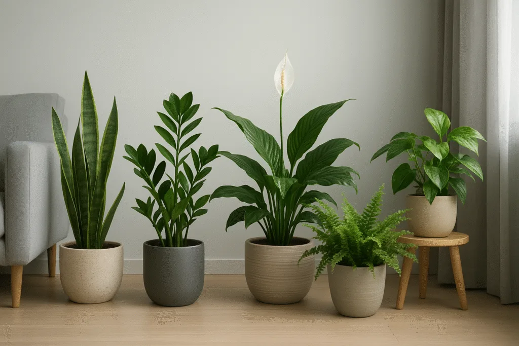 Top 10 plantas que no necesitan luz para interiores oscuros plantas que no necesitan luz