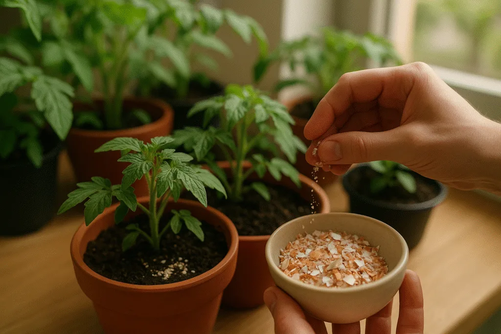 Cómo hacer abono casero con cáscara de huevo