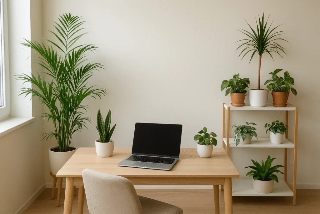 Cómo organizar plantas para no poluir visualmente