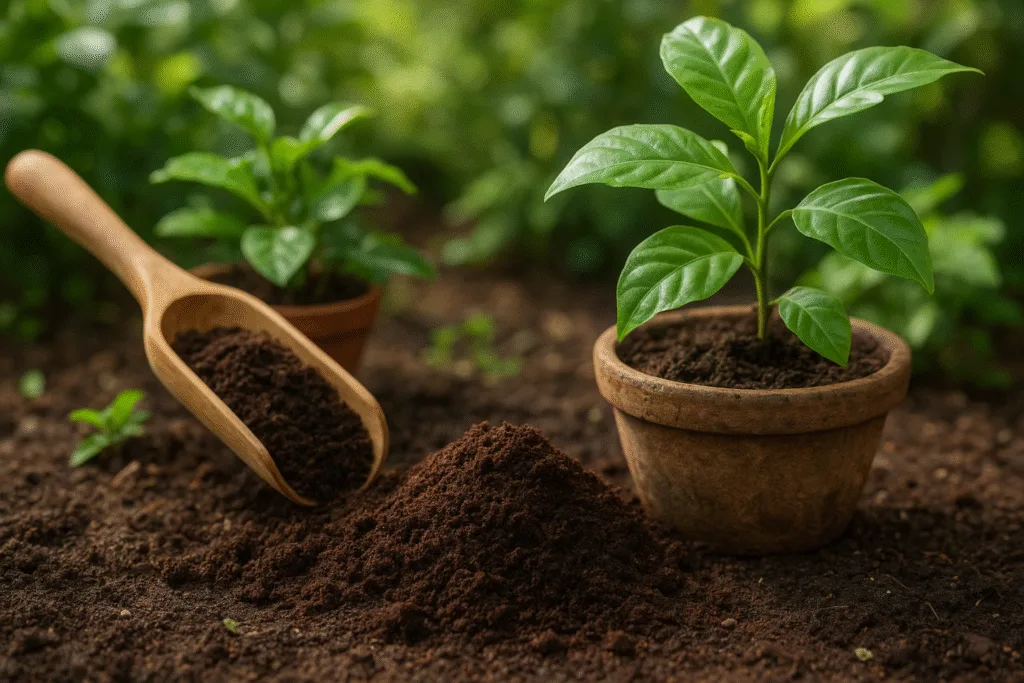 Cómo usar la borra de café para nutrir tus plantas