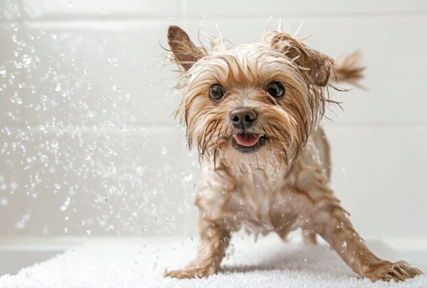 O que usar para dar banho em cachorro
