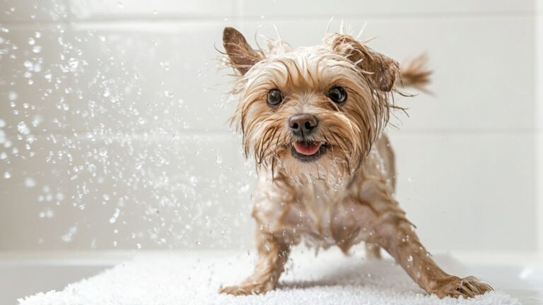 O que usar para dar banho em cachorro