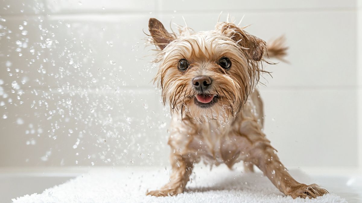 O que usar para dar banho em cachorro