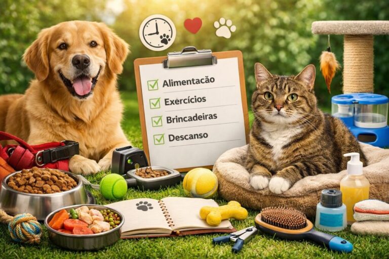 Rotina ideal para um pet feliz