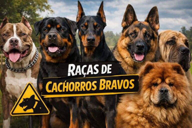 raças de cachorros bravos